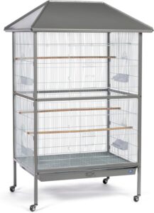 Prevue Pet Products Aviary-Style Bird Cage (37.25"L x 27.7"W x 67"H)