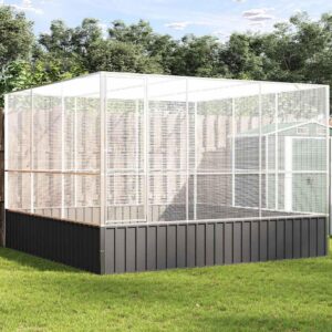 vidaXL Outdoor Bird Aviary (122.4"x120.9"x83.5")
